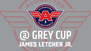 James Letcher Jr  Grey Cup Media Day [upl. by Pazit]