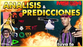 ANALISIS Y PREDICCIONES  MSI 2024 [upl. by Niddala]