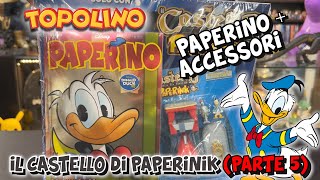 Il CASTELLO di PAPERINIK 2024 PAPERINO  ACCESSORI parte 5 😍 GADGET TOPOLINO  Edicola [upl. by Terag]