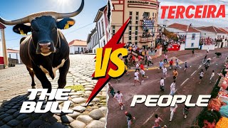 Azores Travel Bullfight With a Rope in Terceira [upl. by Lempres107]