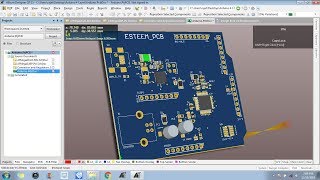 4 Layers PCB Designing in Altium  Layout Designing [upl. by Enilaf]