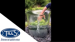 Volute Water Feature by Tills Innovations Ltd [upl. by Eisle]