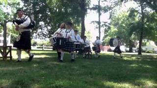 Praise to the Man  Nauvoo Pageant Bagpipe Band [upl. by Jago]