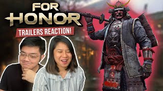 For Honor  Character Trailers REACTION [upl. by Emsoc]