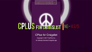 CPlus for Craigslist  Best Craigslist Apps AndroidiOS 03 [upl. by Hutson]