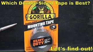 Which DoubleSided Mounting Tape is Best 3M VHB vs Duck Gorilla Gorilla Clear TREX Loctite [upl. by Nayd]