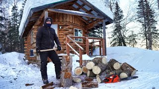 Welcome to My Off Grid Alaskan Log Cabin [upl. by Berrie]