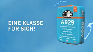 ARDEX A 929  Elektrisierend gut [upl. by Anitsud704]