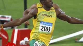 Usain Bolt runs 969 for World Record in 100m [upl. by Ydac366]