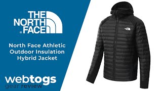 The North Face Athletic Outdoor Hybrid Insulated Jacket  Gear Review  webtogs [upl. by Enylecoj]