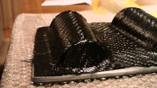 Tutorial Out Of Autoclave PREPREG Carbon FiberFibre Part 47 Making prepreg moulds [upl. by Witcher]