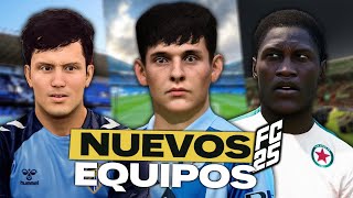 Los Nuevos Equipos de Modo Carrera FC 25 [upl. by Hank]