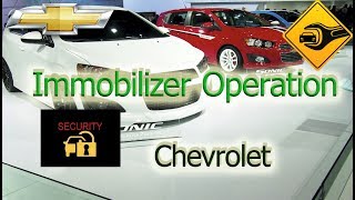 Immobilizer Operation  Chevrolet [upl. by Hofstetter]