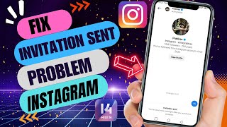 How To Fix Instagram Invitation sent Problem  Instagram Invite Sent Message Problem 2023 [upl. by Zeena]