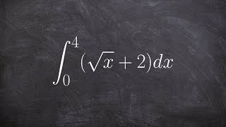 Evaluate the definite integral ftc with square root [upl. by Dang418]