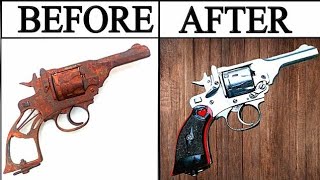 Restoration Deadlock Antique Revolver Restoration Video [upl. by Carmon]