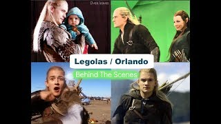 LegolasOrlando Bloom behind the scenes [upl. by Rimas820]