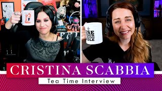 Tea Time Interview Cristina Scabbia of Lacuna Coil [upl. by Ardelia]