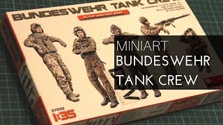 Miniart 135 Bundeswehr Tank Crew 37032 Review [upl. by Eve209]