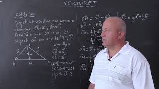 Matematikë 11  Vektorët Ushtrime 1 [upl. by Acirtap]