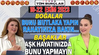 1622 EKİM NURAY SAYARI BURÇ YORUMU BOĞA BUNU MUTLAKA YAP RAHATINA BAK BAŞAK AŞK HAYATINLA İLGİLİ [upl. by Aynik355]