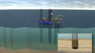 Animazione CGI piattaforme petrolifere Rig [upl. by Acherman249]