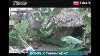 Mendapat Penolakan PTPN II Tetap Meratakan Lahan Warga Adat di Deli Serdang  iNews Pagi 0401 [upl. by Ssenav]