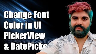 How to Change Font Color in UIPickerView and UIDatePicker in iOS [upl. by Jump]