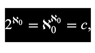 How to get c from Aleph Null  Transfinite numbers And Cardinality 🤔🤔 [upl. by Wenn263]