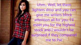 Lighters Eminem feat Bruno Mars amp Royce Da 59 cover Megan Nicole and DeStorm lyrics [upl. by Mikkel]