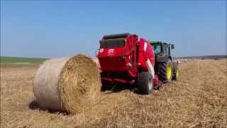 Harvesting of Miscanthus  part 33  Baling [upl. by Tessie]