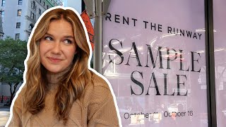 Can you MAKE MONEY shopping SAMPLE SALES NYC Sample Sale Shop With Me  Sample Sale Haul to Resell [upl. by Garold]