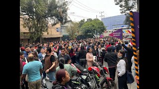 Se registra fuerte sismo epicentro en Puebla y se siente en CDMX [upl. by Shwalb]