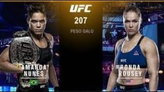 Amanda Nunes x Ronda Rousey  Globo Esporte Amanda detona Ronda em seu retorno ao UFC [upl. by Wester]