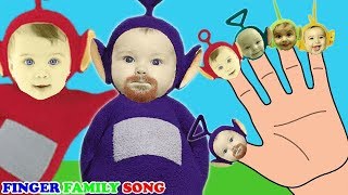 Little Babies Teletubbies Finger Family Songs Nursery Rhymes Lyrics [upl. by Lanford670]