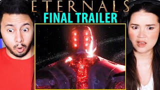 Marvel ETERNALS  Final Trailer Reaction amp Breakdown  Jaby Koay amp Achara Kirk [upl. by Celestyna]