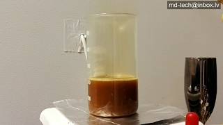 Precipitate gold by sodium bisulfite Palladium presents in solution [upl. by Rotsen]