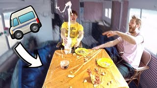 Dont Spill The Food While Driving RV CHALLENGE [upl. by Aiclid]