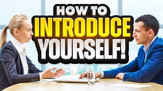 HOW TO INTRODUCE YOURSELF IN AN INTERVIEW Job Interview Questions amp Answers INTERVIEW TIPS [upl. by Wanyen]