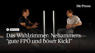 Das Wahlzimmer Karl Nehammers quotgute FPÖ und böser Herbert Kicklquot [upl. by Kathleen]