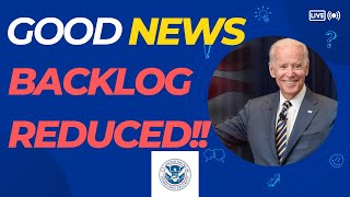 Great News USCIS New Report  Reduced Its Mass Backlogs  US Immigration Broadcast [upl. by Sianna158]