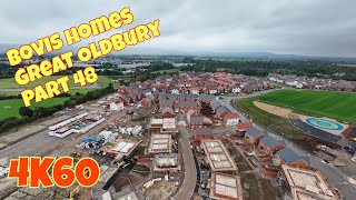 Great Oldbury Stonehouse in Gloucestershire new Bovis homes development part 48 22924 [upl. by Assirehs]