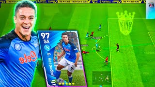 JÓIA DO NAPOLI  GAMEPLAY com RASPADORI 97 no efootball 2023 mobile [upl. by Broek]