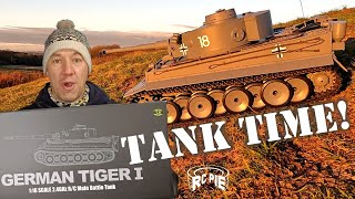 Heng long Tiger 1 Tank Unboxing [upl. by Burnie]