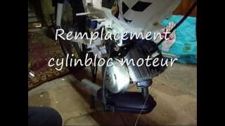 Remplacement silent bloc moteur peugeot 103 [upl. by Penelope202]