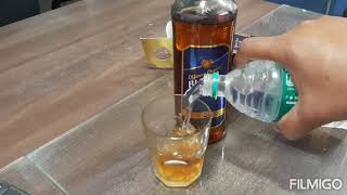 Oc blue officers choice blue whisky review in hindi Rs 380 [upl. by Jeuz]