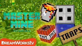 How to Build Traps in Minecraft with Millie Ramsey  MASTER MINE TUTORIALS [upl. by Kelley]