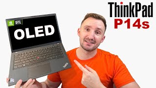 OLED  Nvidia   Lenovo ThinkPad P14s Gen 4 Intel Review [upl. by Ias521]