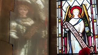 Copford Church Angels Reflection Essex January 2024 [upl. by Aracot]