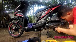 HOW TO FIX HONDA BEAT Fi KICK START PROBLEM [upl. by Einre]